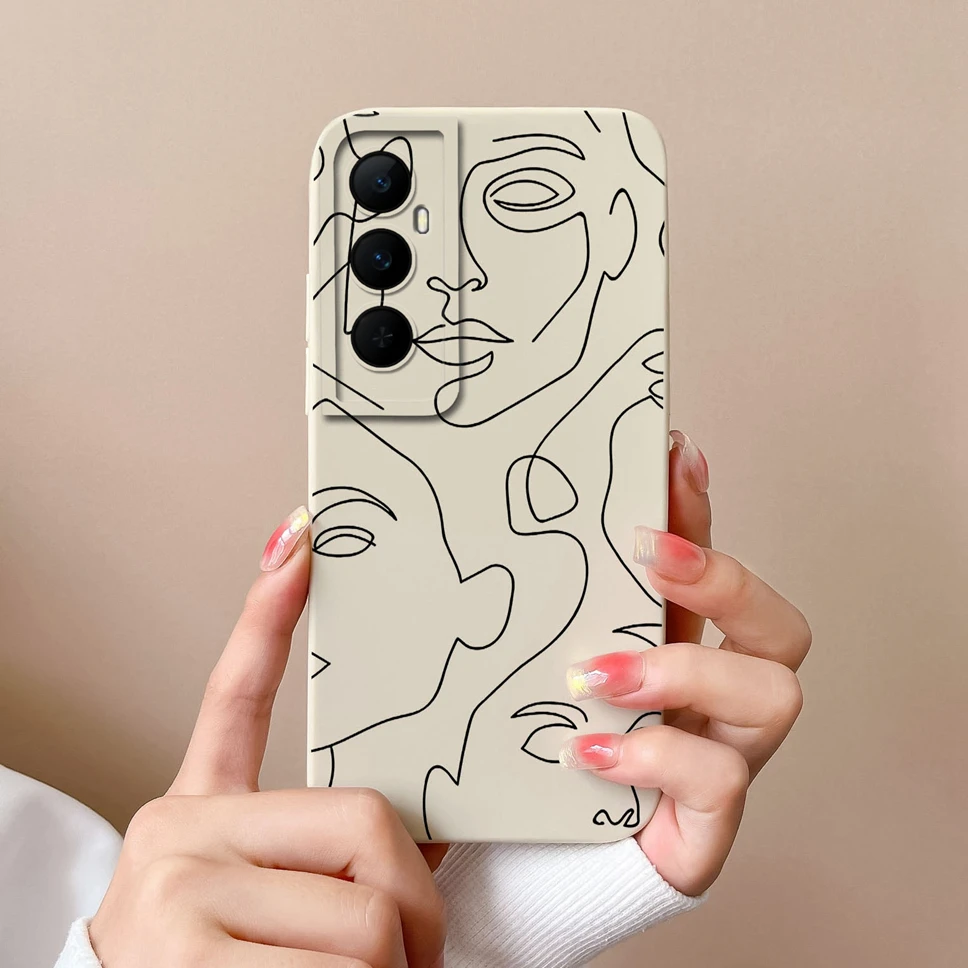Funda para Realme C65 4G, carcasa de silicona líquida suave con diseño de astronauta encantador, para RealmeC65 Realme C 65 4G - imagen 5