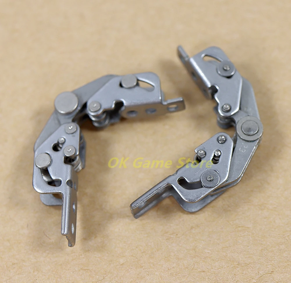 Cadena de cubierta trasera de consola Original para Nintendo Switch Oled, eje de bisagra de soporte de Metal izquierdo y derecho, 2 uds. - imagen 2