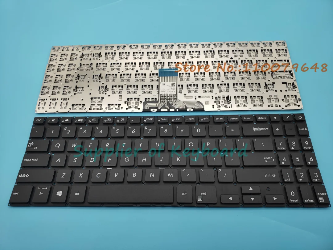 Nuevo teclado Inglés para ASUS P3540 P3540F P3540FA P3540B PX574 PX574F PX574FA PX574FB PRO574F portátil negro
