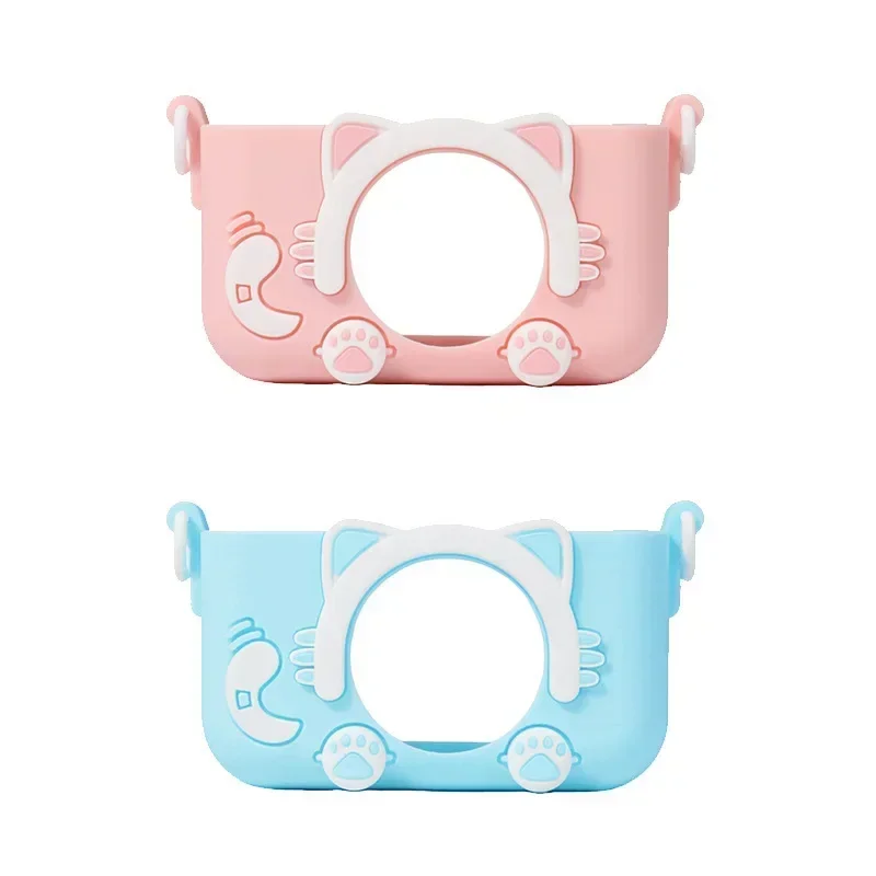 Funda para cámara portátil, carcasa para niño, bonito juguete para cámara de dibujos animados, funda protectora para cámara apta para cámaras A3 - imagen 3