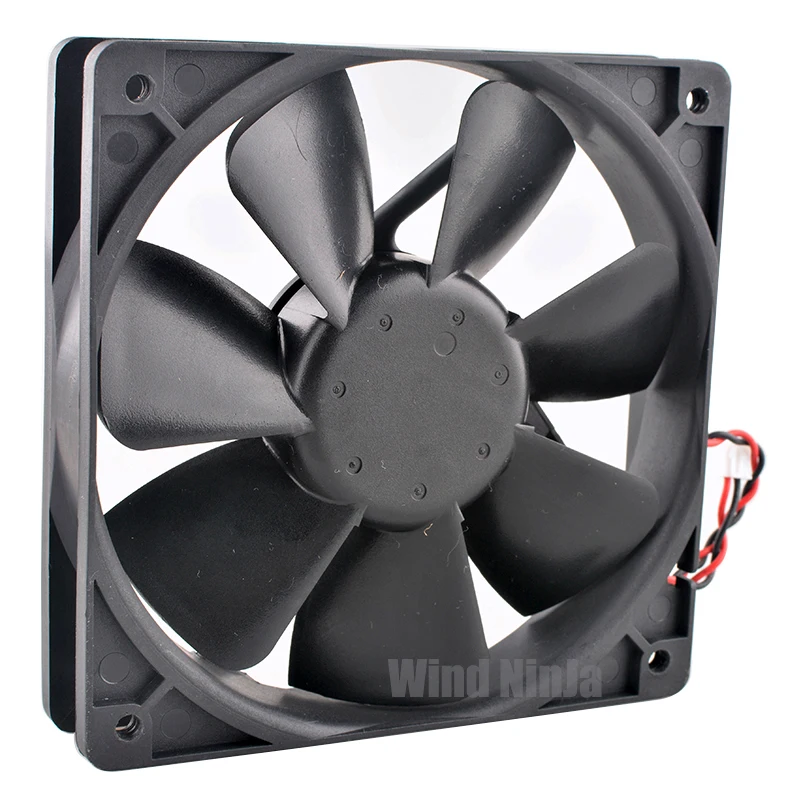 WFC1212B 12cm 120mm ventilador 120x120x25mm DC12V 0.44A ventilador de refrigeración silencioso para fuente de alimentación del chasis - imagen 2
