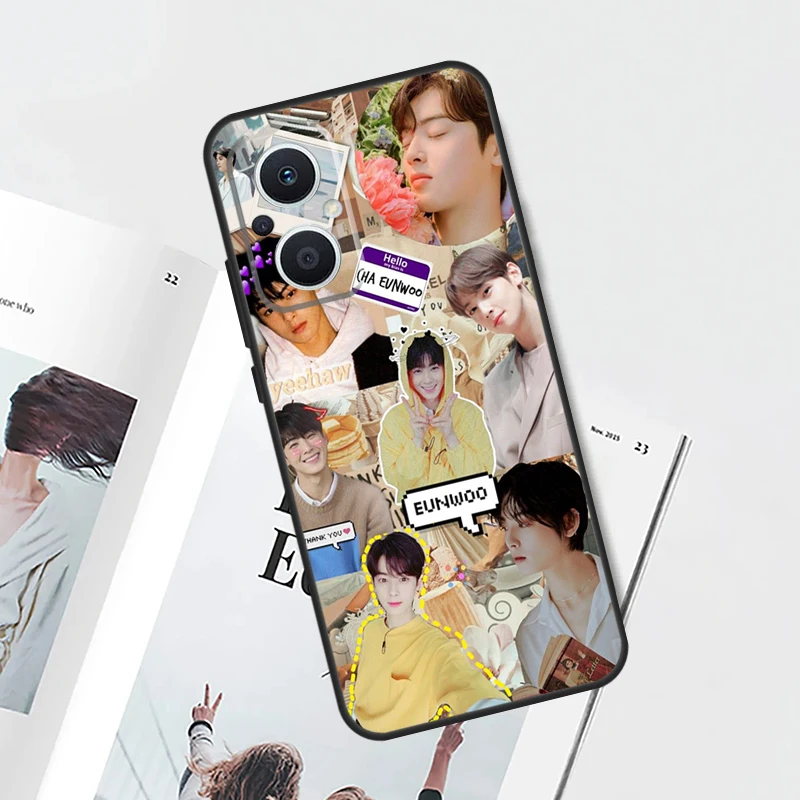 Cha Eun Woo TV True Beauty Kpop funda para OPPO Reno 10 8 Pro 4Z 5Z 4 5 6 7 Lite 8T OPPO Find X5 Lite X6 Pro X3 X2 Neo Cover - imagen 5