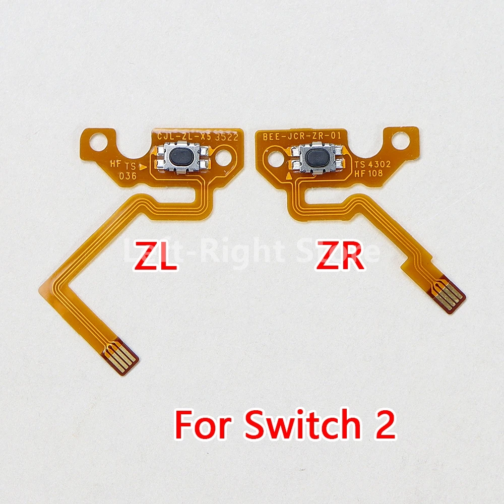 Cable flexible de cinta de botón ZR ZL para consola Nintendo Switch 2, controlador izquierdo y derecho, línea de Cables ZL y ZR para NS Switch 2, 2 uds.