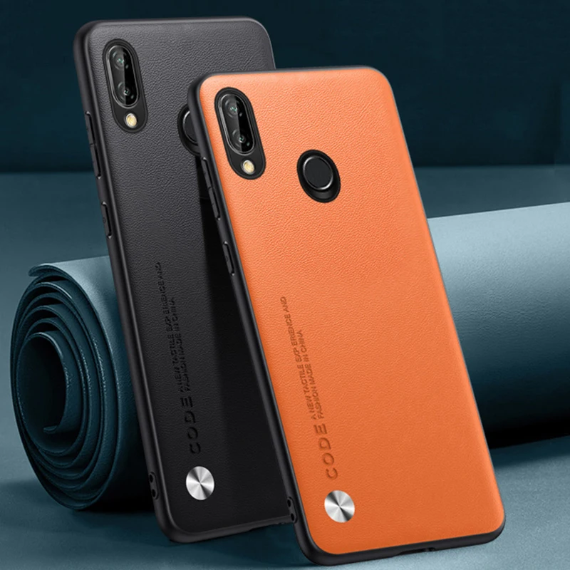Funda de cuero PU de lujo para Xiaomi Redmi Note 7, funda trasera de silicona a prueba de golpes, funda de teléfono con protección para Redmi Note 7 Pro Note7 - imagen 4