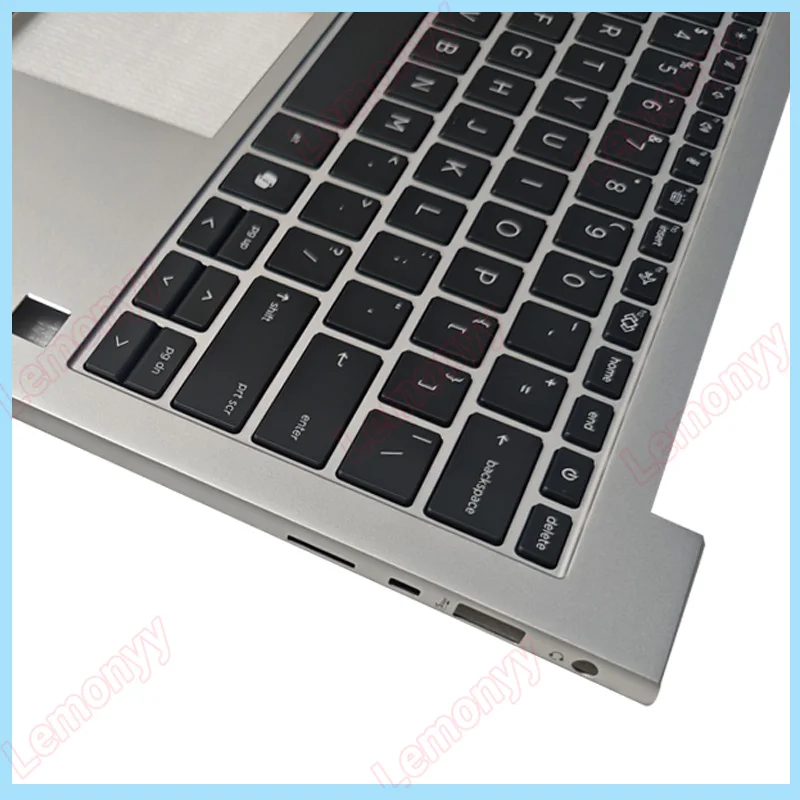 Nuevo teclado Inglés de EE. UU. para HP EliteBook X360 830 G11 835 G11 cubierta superior del reposamanos del ordenador portátil - imagen 3