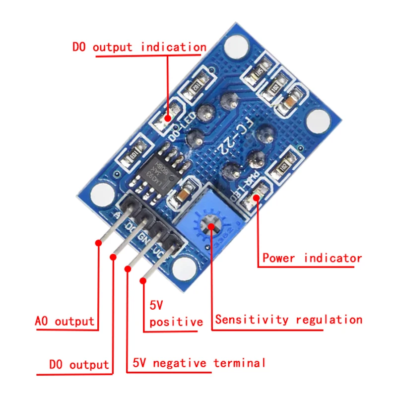 Nuevo Sensor de calidad del aire MQ135 MQ-135, módulo de detección de Gas peligroso para Arduino M2, promoción, recién llegado - imagen 3