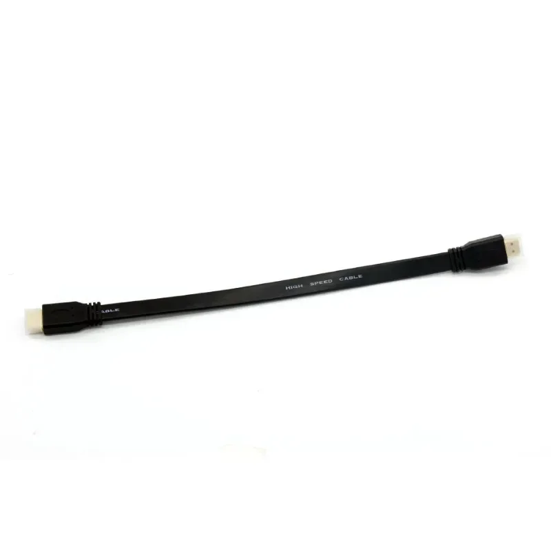 Cable Compatible con HDMI Full HD, Cable plano corto macho a macho para Audio, vídeo, HDTV, TV, PS3, 0,3 M - imagen 4