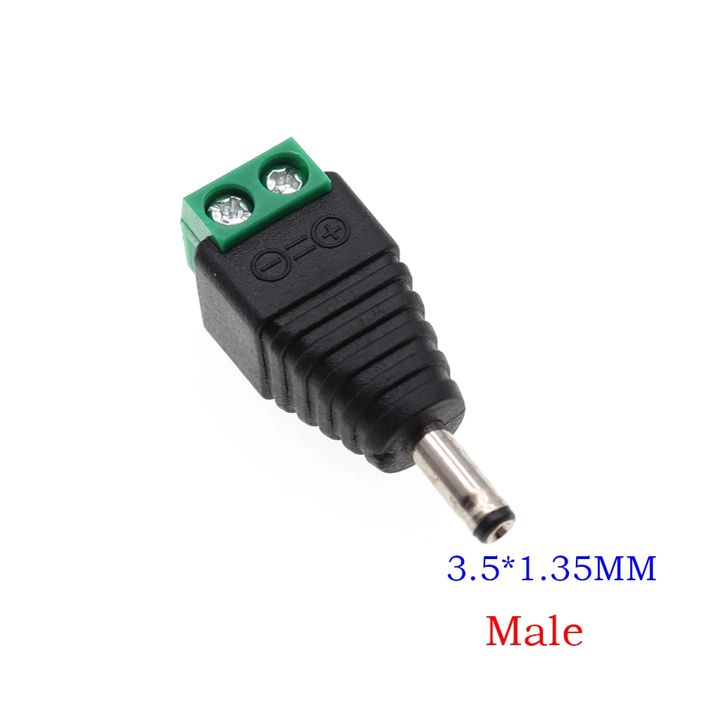 2-10 Uds 2,5mm * 5,5mm conector de alimentación CC 2,1mm * 5,5mm enchufe Jack macho hembra para Audio Video - imagen 2