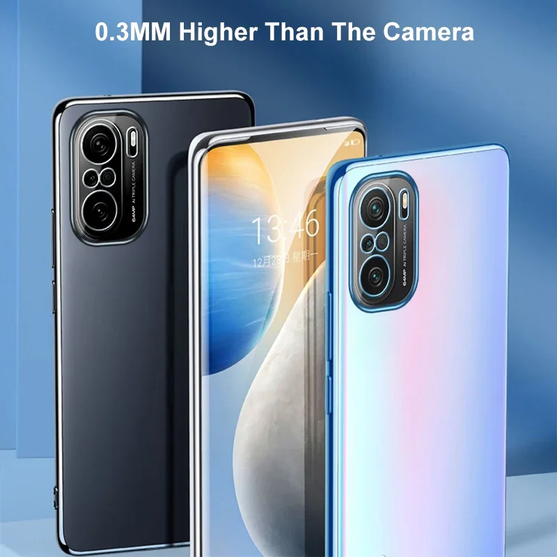 Funda de teléfono de silicona transparente para Xiaomi Poco F3 F4 X3 GT F2 M3 M4 X4 Pro Redmi K40 K50 Gaming K30 Ultra K20 Pro - imagen 5