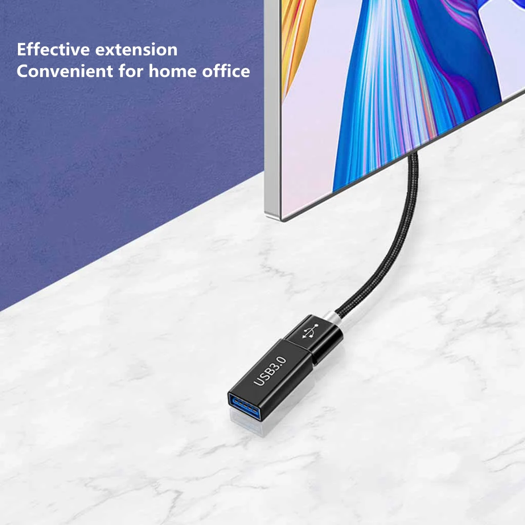 Adaptador de conector USB 3,0 tipo A hembra a hembra, acoplador AF a AF, convertidor extensor de cambio de género F/F para ordenador portátil - imagen 4
