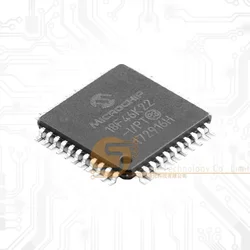 Microcontrolador Microchip PIC18F46K22-I/PT en QFP44