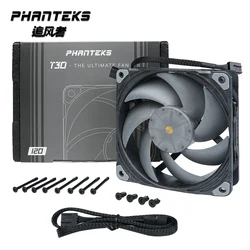 Ventilador Phanteks T30 PWM Alta Presión – Rodamiento Vapo