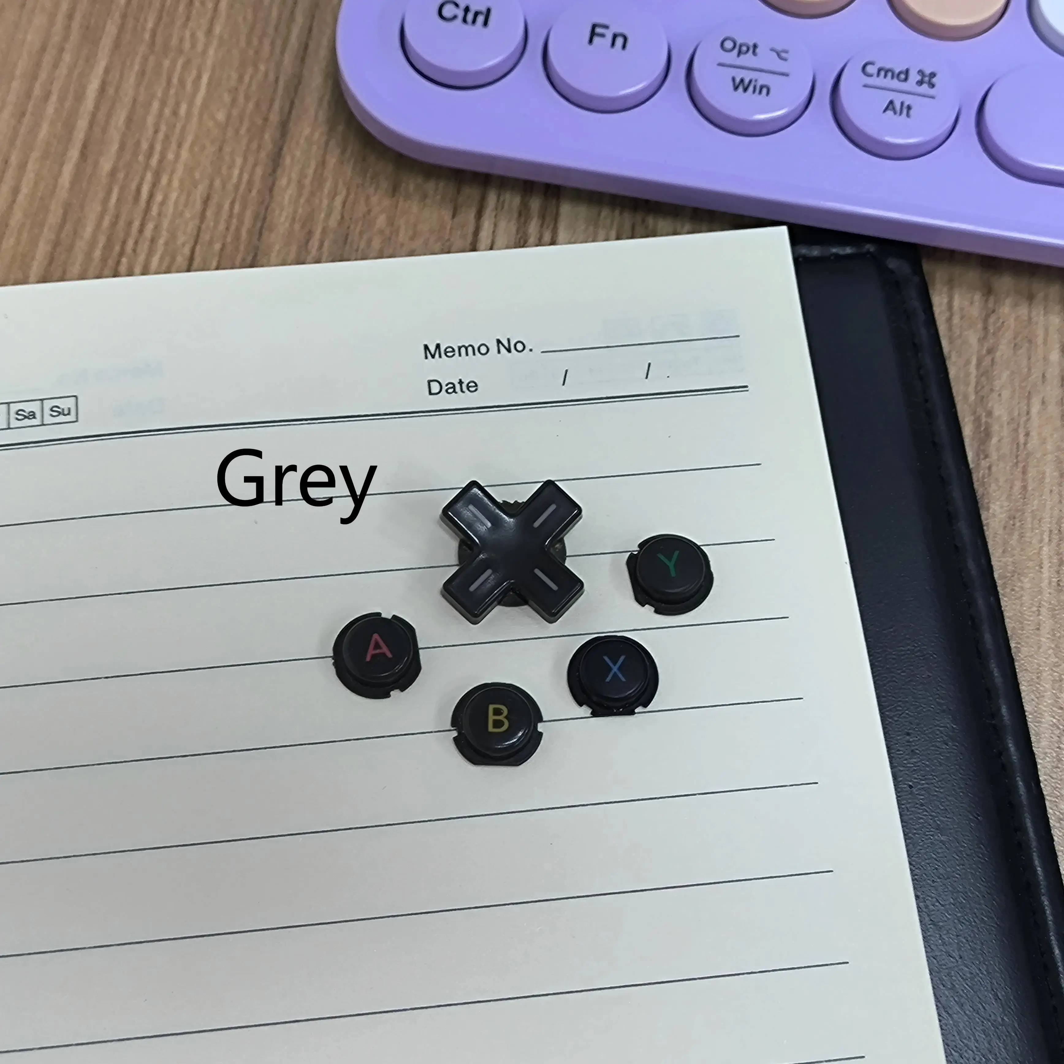 Nuevo Juego de llaves de botones cruzados ABXY de desmontaje Original 3DS XL/LL para la nueva consola 3DS XL/LL - imagen 2