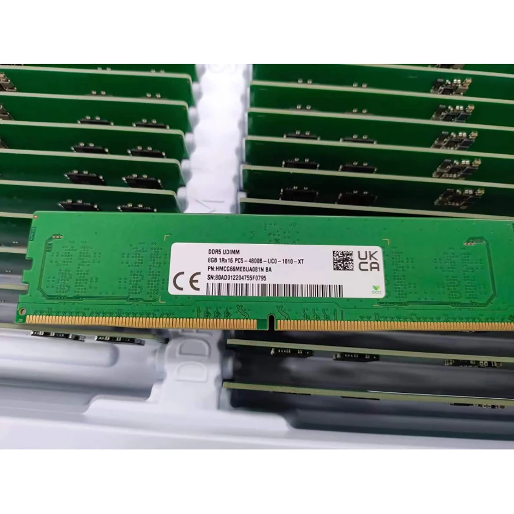 1 Uds. Para RAM 8G 8GB DDR5 4800 1RX16 PC5-4800 memoria de escritorio HMCG66MEBUA081N - imagen 4