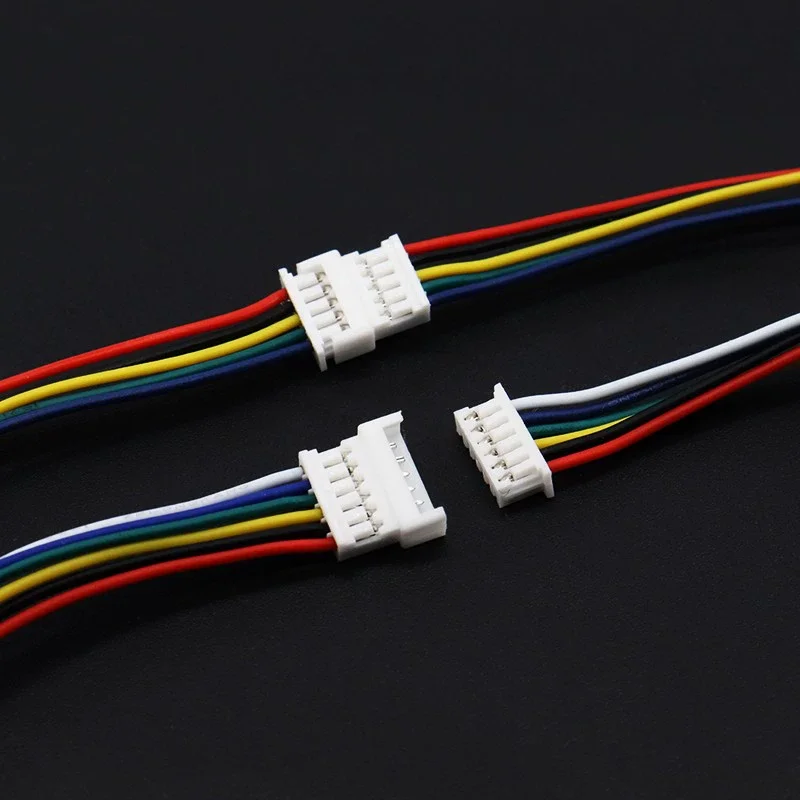 Conector de Cable macho y hembra JST 1,25, 10 piezas, paso de 1,25mm, 2P, 3P, 4P, 5P, 6 pines, ZH, 15CM, 150MM de longitud - imagen 4