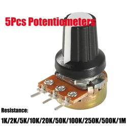 WH148 Juego de potenciómetros lineales 1K-100K para proyectos Arduino