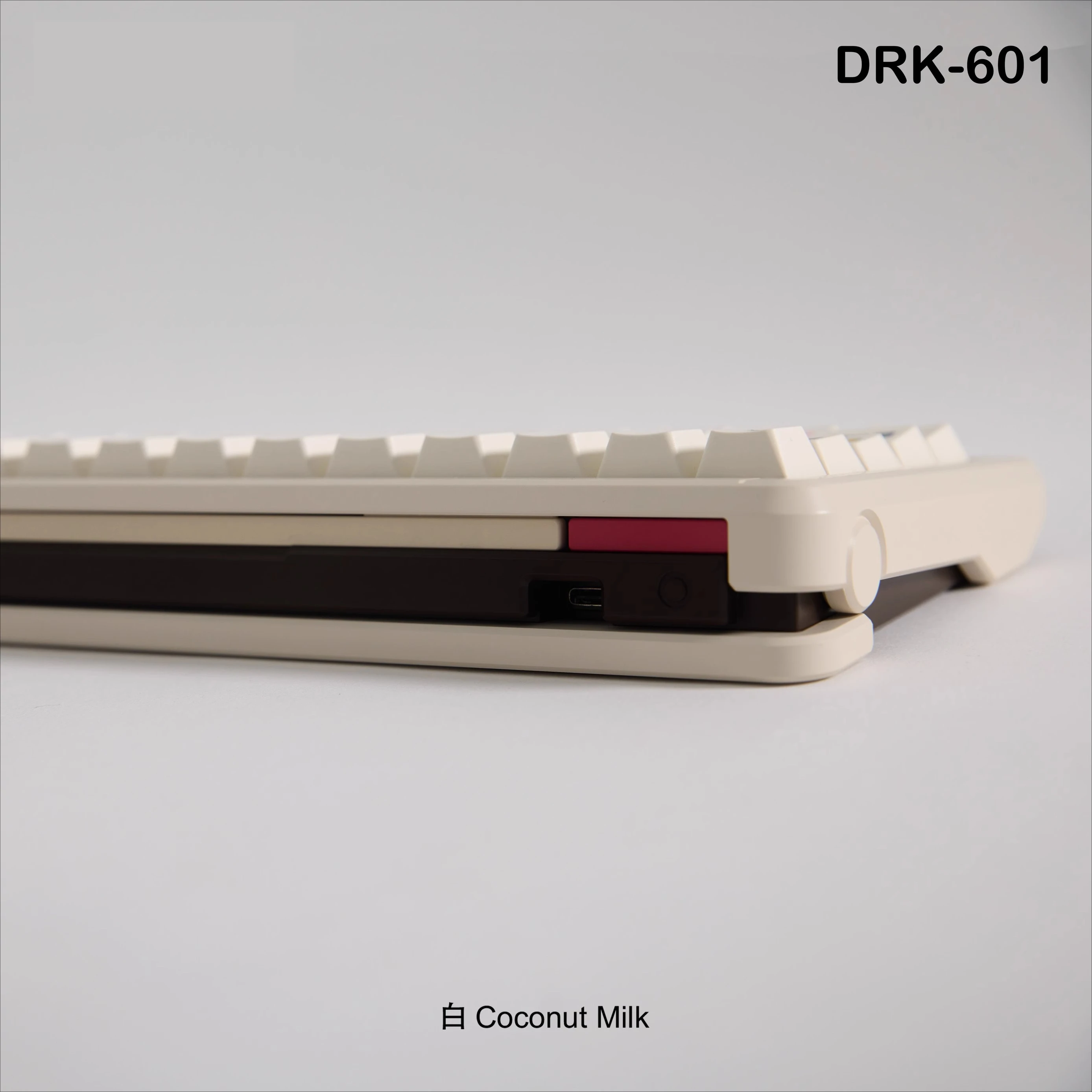 Kit de teclado mecánico DRK-601, junta de intercambio en caliente multimodo con cable inalámbrico de aluminio, Kit de teclado de oficina para juegos electrónicos 60% personalizado - imagen 5