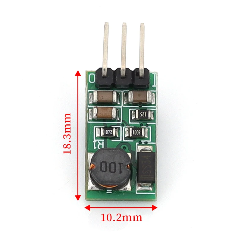 DD4012SA 1A DC 5-40V a 3V 3,3 V 3,7 V 5V 6V 7,5 V 9V 12V regulador DC-DC placa de módulo convertidor reductor - imagen 5