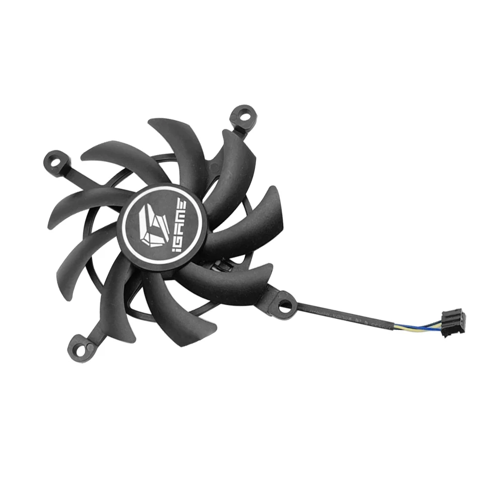  Ventilador de tarjeta de vídeo Ultra OC GTX1650 GTX1660 RTX2060 de 75MM y 85MM para ventilador de refrigeración de tarjeta gráfica GTX 1650 1660 RTX2060 Ultra OC colorido - imagen 2