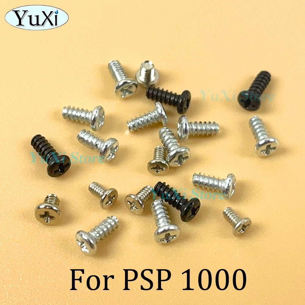 Para PSP 1000 2000 3000 carcasa tornillo completo Host placa base Kit de tornillos consola de juegos accesorios de repuesto de montaje - imagen 3