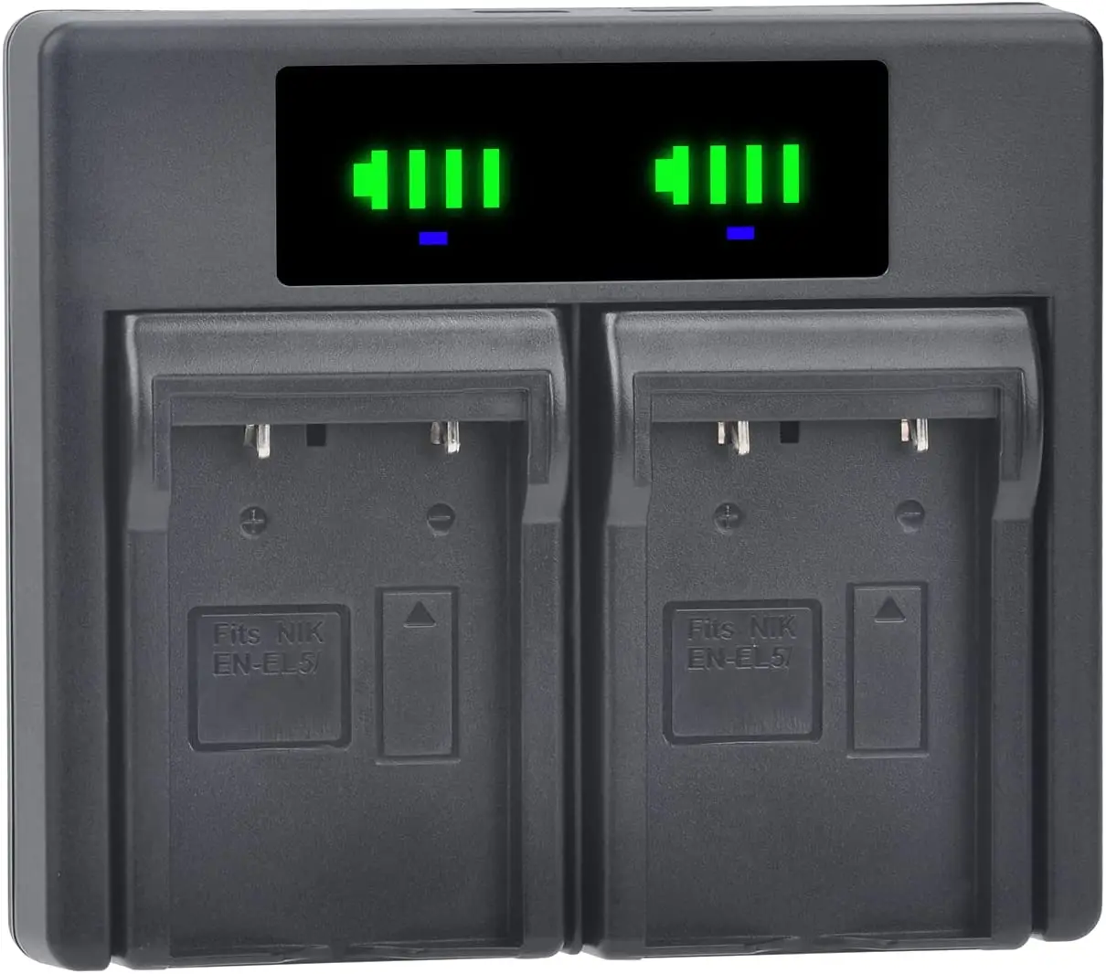 Batería Batmax EN-EL5 ENEL5 + cargador Dual LED para NIKON Coolpix P530 P520 P510 P100 P500 P5100 P5000 P6000 P3 P4 P90 P80 P100 - imagen 5