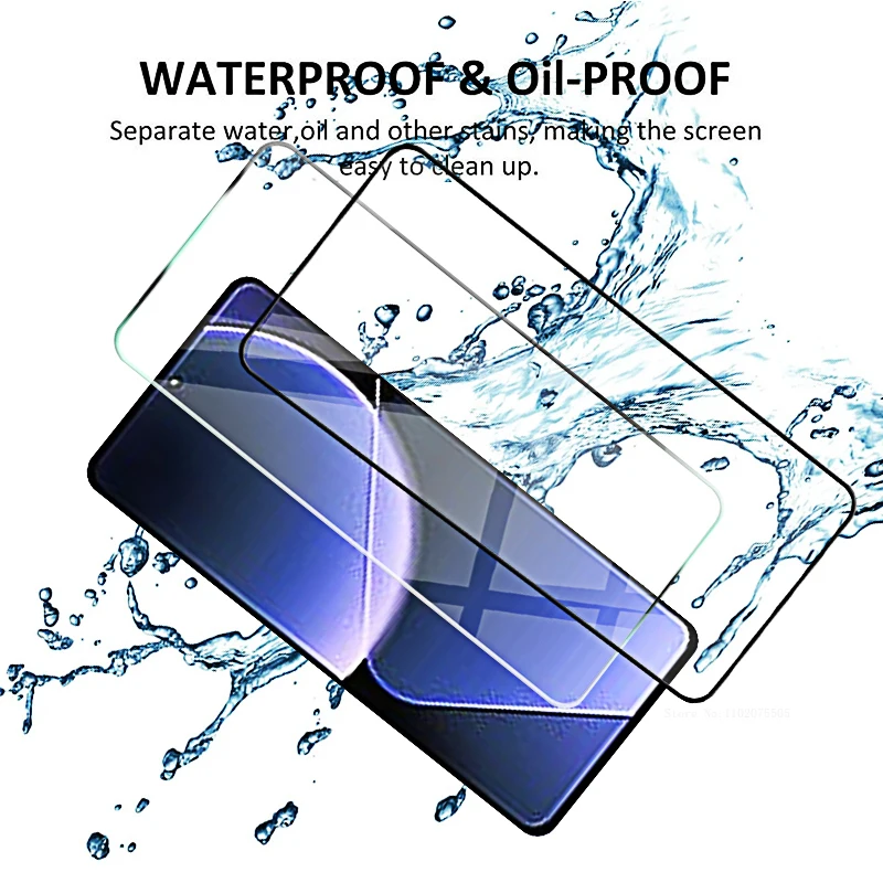 4 Uds vidrio templado para Xiaomi 13T Pro 12t 11t 10t Pro protectores de pantalla vidrio protector xiao mi 13t Pro 12tpro 13 12 11 T película - imagen 4