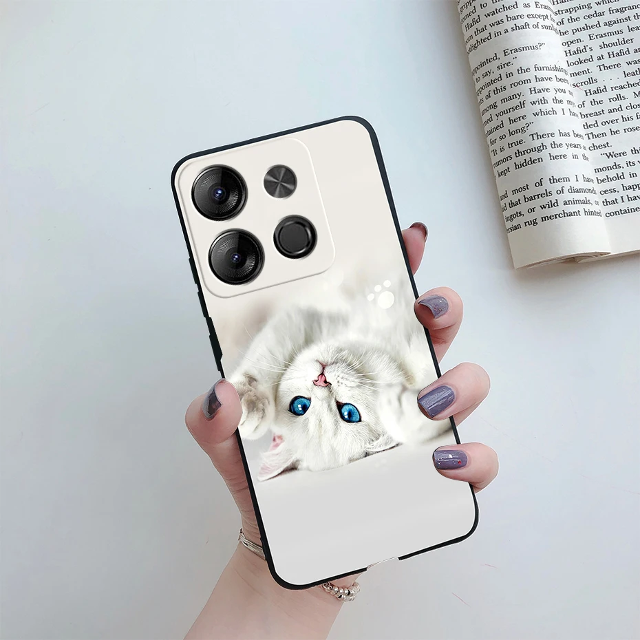 Funda de silicona TPU para Infinix Smart 7 X6515, carcasa trasera de 6,6 pulgadas, parachoques suave, para Infinix Smart 7 - imagen 4