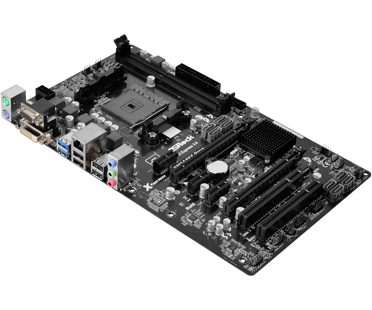 ASROCK FM2A88X PRO + placa base Socket FM2 + AMD A88X DDR3 32GB ATX PCIe 3,0 compatible con A10 787 A10 679 A4 632 X4 840 cpu - imagen 3