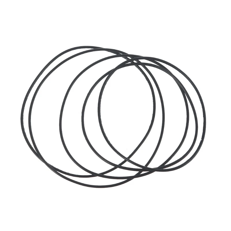 R53C 20 piezas 1mm cinta de transmisión transportadora de goma correa de silicona piezas de juguetes DIY de largo (25-80mm) - imagen 5