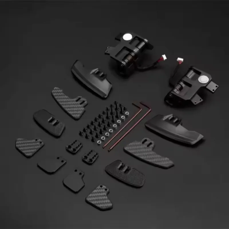 Para Simagic Neo X cubo de rueda Simagic edición de paleta simple/doble Kit de palanca de cambios 2 uds paletas de cambio - imagen 2