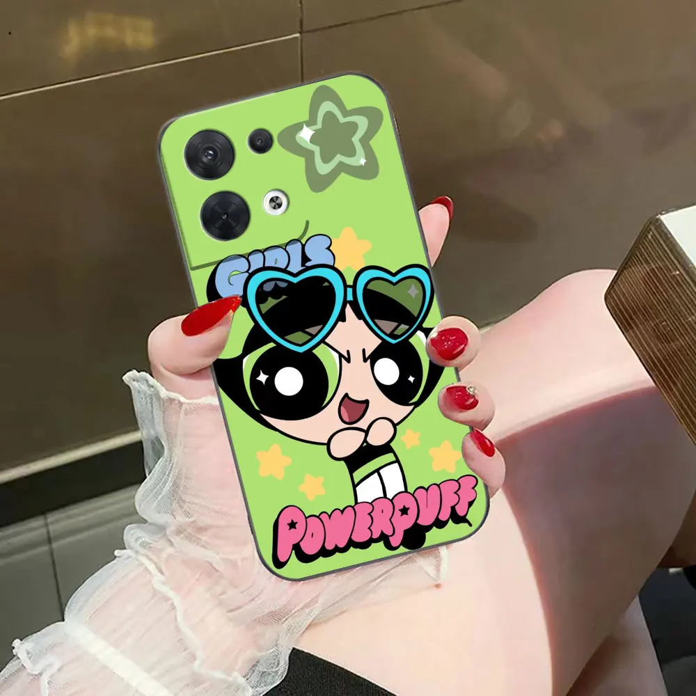 Funda de teléfono con foto personalizada de dibujos animados The P-Powerpuff Girls para OPPO RENO 13 13F 12 11 11F 10 8 8T 7 7Z 6 6Z 5 5F 4F 4 LITE F29 - imagen 4