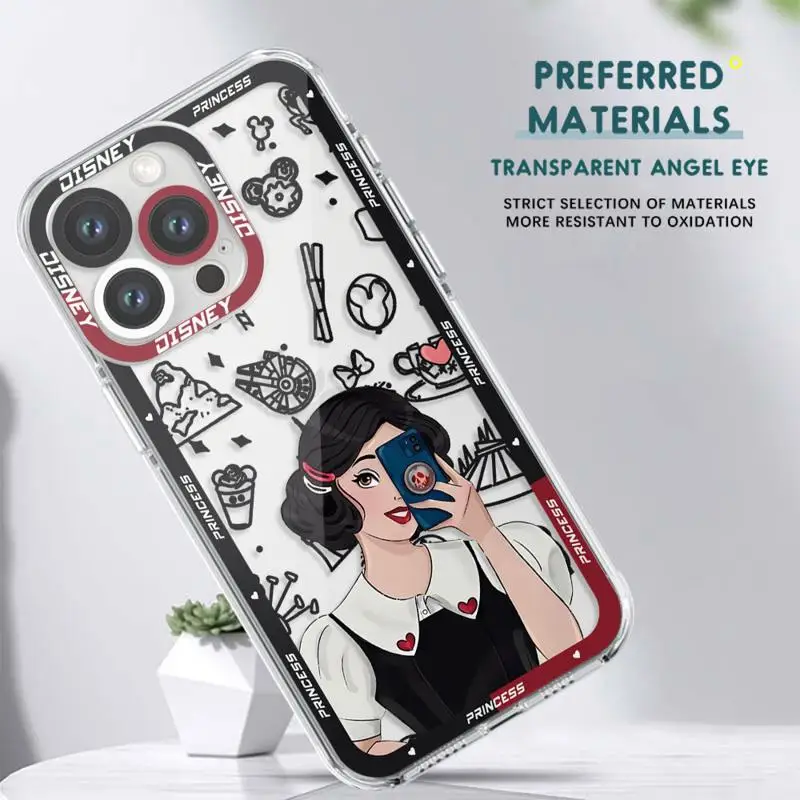 Disney Princess-funda de teléfono para Moto G22 2022 G32 G52 2022 G71 G72 G73 Edge 40 5G - imagen 2