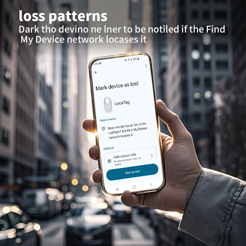 Rastreador GPS RSH para Samsung Android Tracker funciona con Google Find My Bluetooth localizador paquete de equipaje etiqueta inteligente antipérdida Global - imagen 3