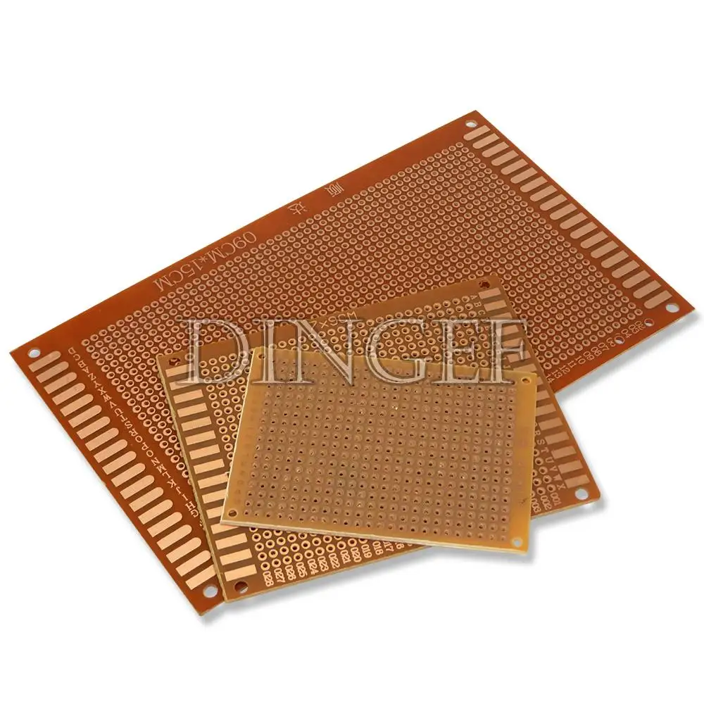 5*7 PCB 5x7 PCB 5cm 7cm DIY prototipo de papel PCB placa Universal amarillo 7x9 9x15 7*9 9*15 cm - imagen 2