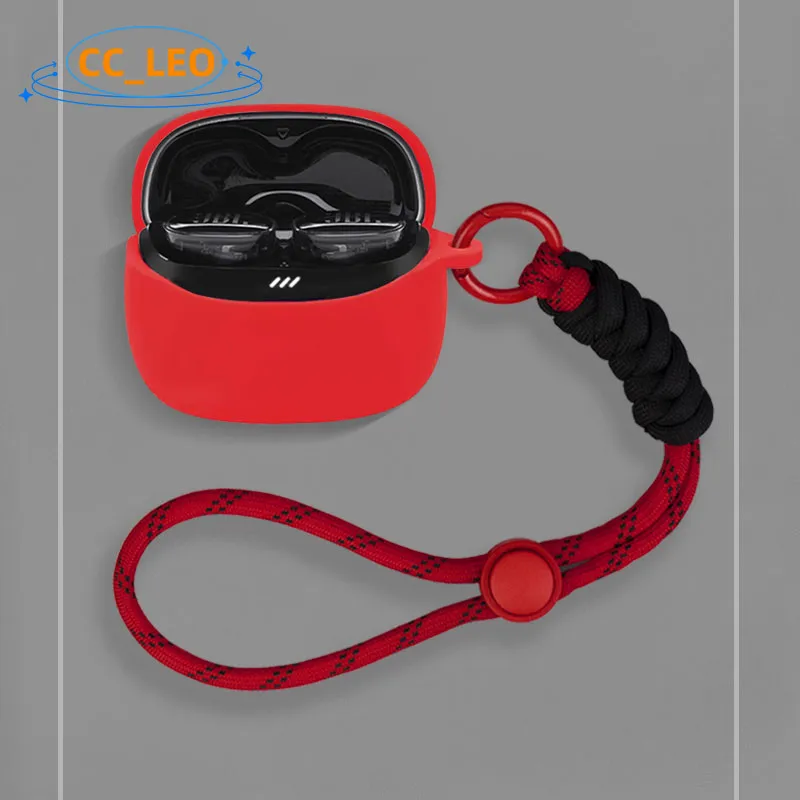 Para JBL TUNE Buds 2 funda con cordón colgante funda suave de silicona lindo JBL TUNE Buds 2 funda protectora de carcasa a prueba de golpes - imagen 5