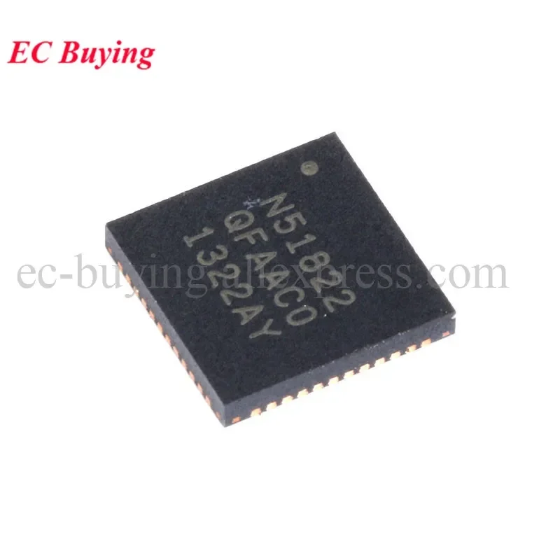 NRF51822 NRF51822-QFAA-R QFN-48 NRF51822-QFAA QFN48 compatible con Bluetooth 4,0 Chip inalámbrico RF de baja potencia IC nuevo Original - imagen 4