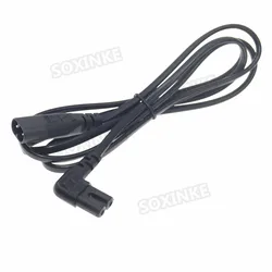 Cable C7 a C8 Alimentación CA Negro para Portátil y TV