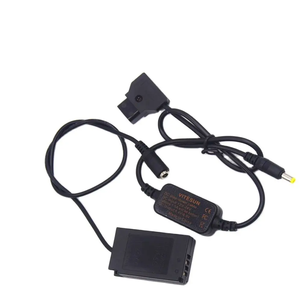 EN-EL20 batería simulada EP-5C acoplador CC cable de alimentación reductor d-tap 12-24V apto para cámara Nikon 1J1 1J2 1J3 1S1 1AW1 1V3 P1000