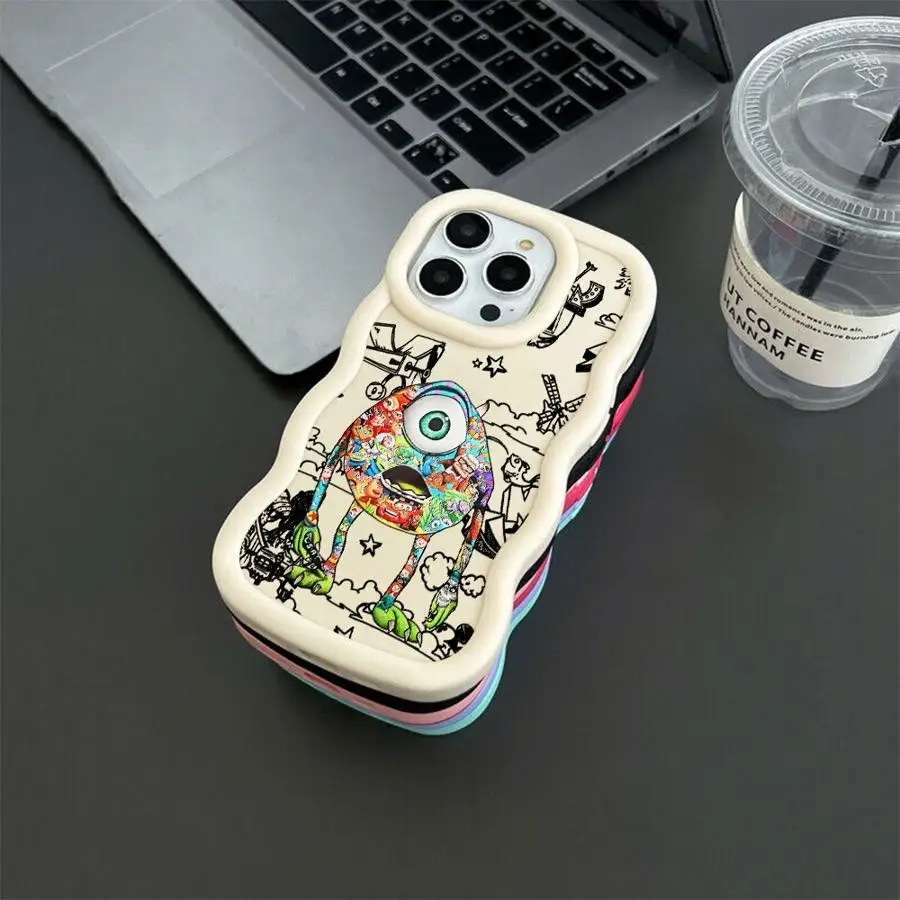 Funda de teléfono suave de Mickey Minnie de Disney para iPhone 14 16 Pro Max 17 Air 11 8 12 13 15 Plus XR - imagen 2