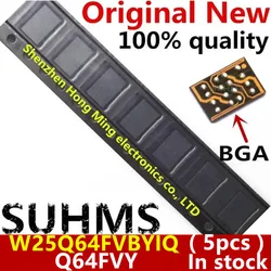 Winbond W25Q64FVBYIQ Memoria Flash SPI BGA