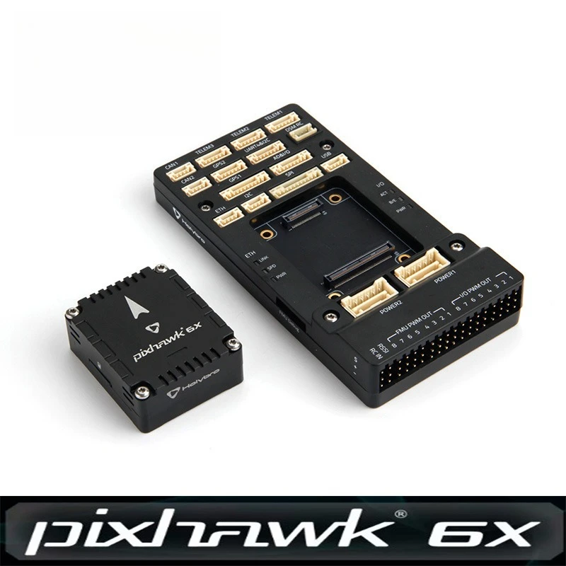Placa de desarrollo PX4 del controlador de vuelo Holybro Pixhawk 6X de código abierto, para drones multirotor y de ala fija - imagen 3