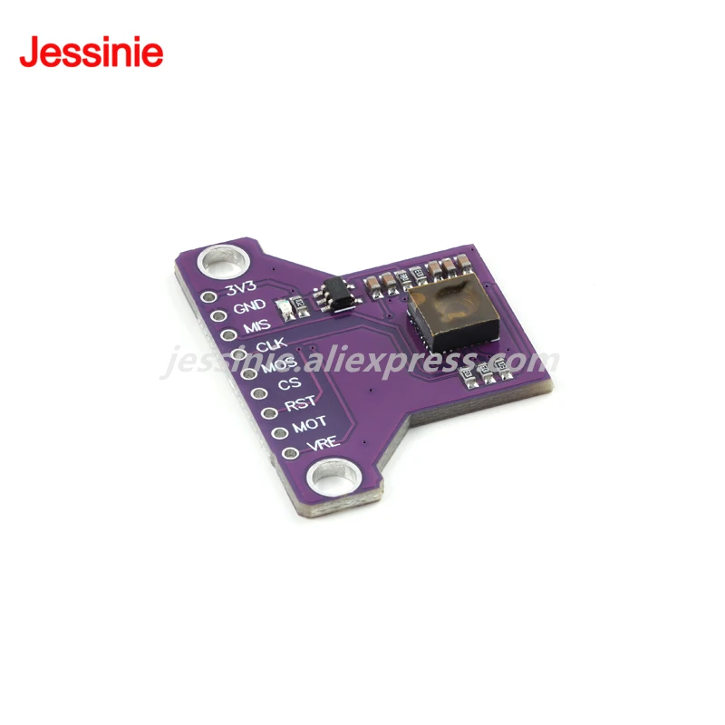 Módulo de Sensor de flujo óptico PMW3901, módulo de navegación de seguimiento de movimiento óptico, traducción XY, 3,3 V, 5 uds./1 ud. - imagen 3