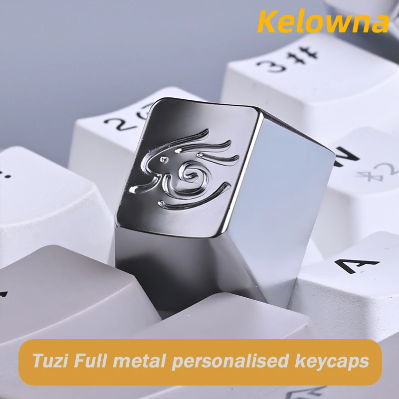 ESC Tuzi-Full Metal Keycaps Personalizados Perfil Cherry R4