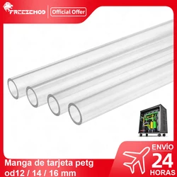 FREEZEMOD Tubo PETG 12 mm Transparente – Refrigeración de Agua