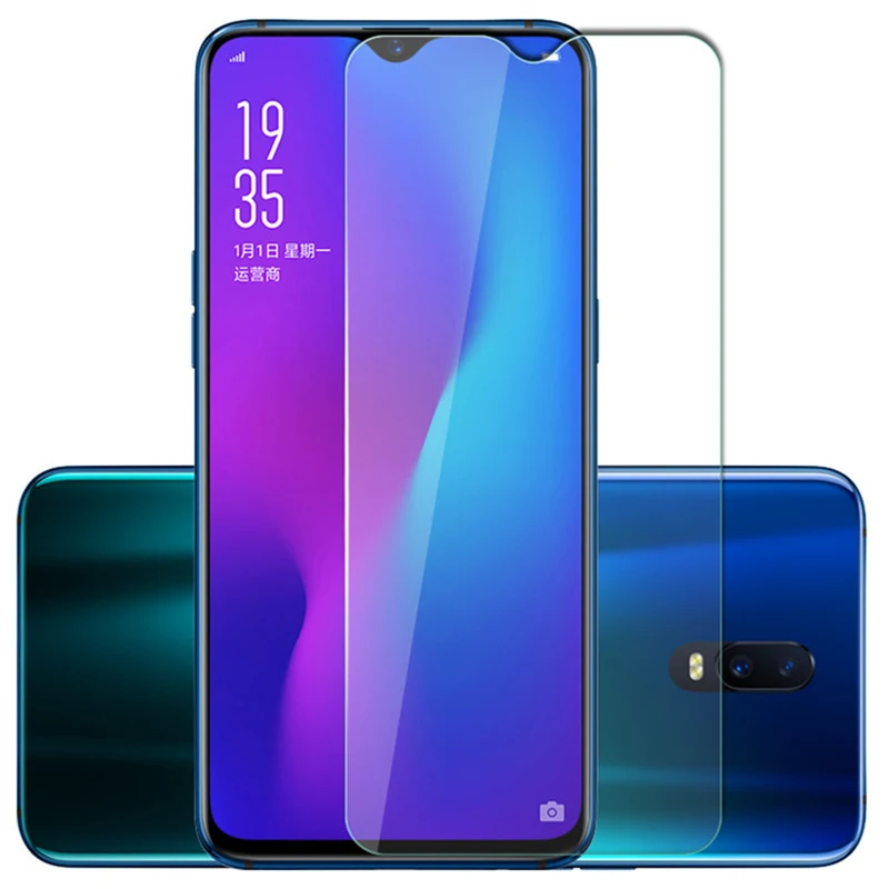 Protector de pantalla de vidrio templado para OPPO A1k A5 A9 2020 A5s Realme 3 5 5i Pro XT Reno 2 Ace película protectora a prueba de explosiones - imagen 3