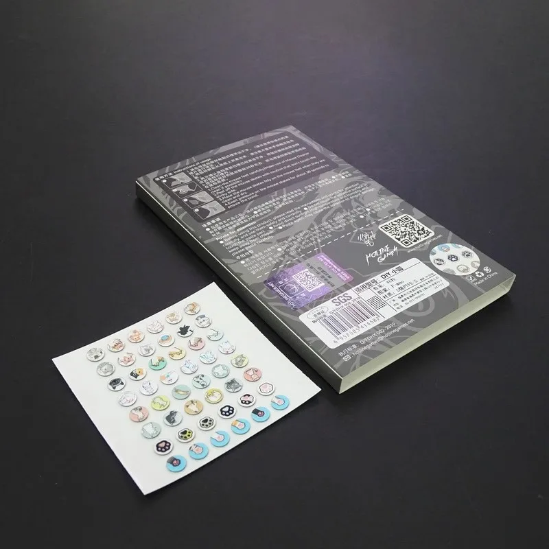 48 unids/pack Hotline juegos DIY pintado pequeño ratón redondo patines pies PTFE Universal ratones deslizadores diámetro 6mm suave resistente al desgaste - imagen 2