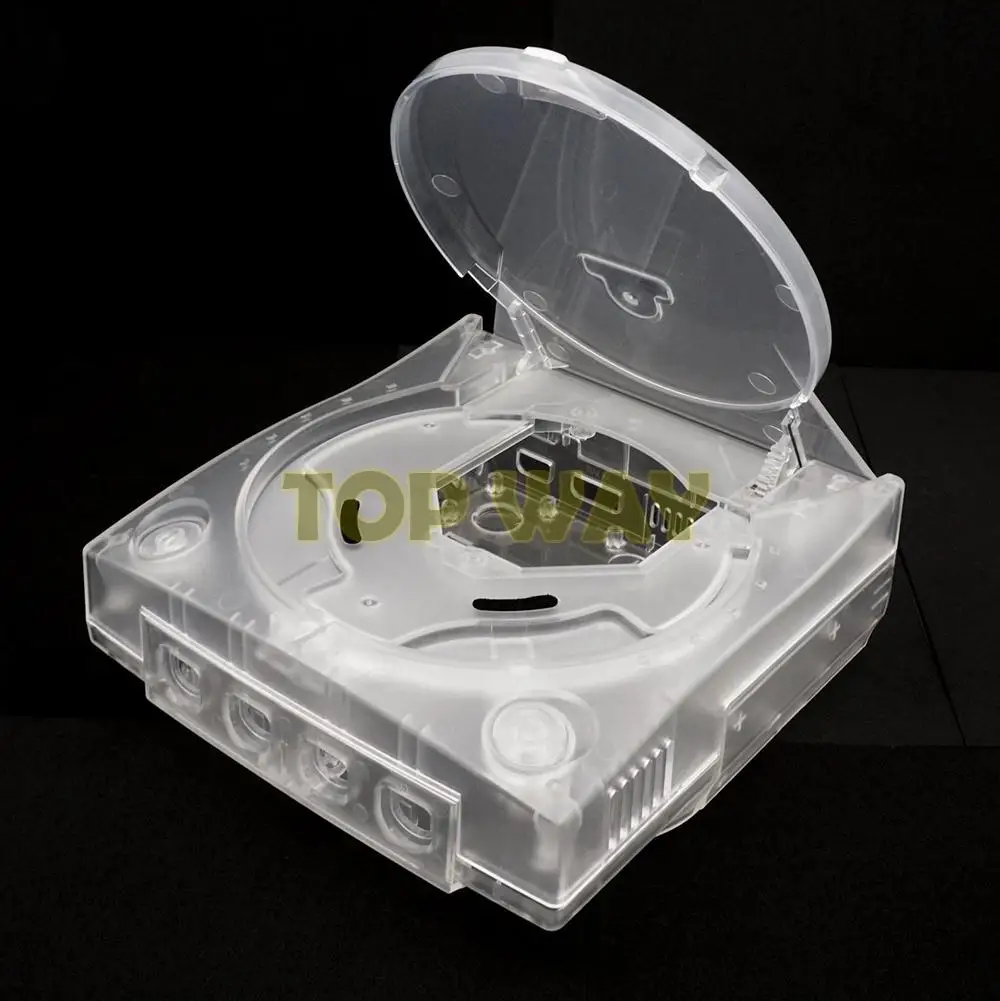 Funda protectora de consola de juegos, carcasa translúcida de repuesto para SEGA Dreamcast DC, accesorios para juegos, 1 unidad - imagen 4