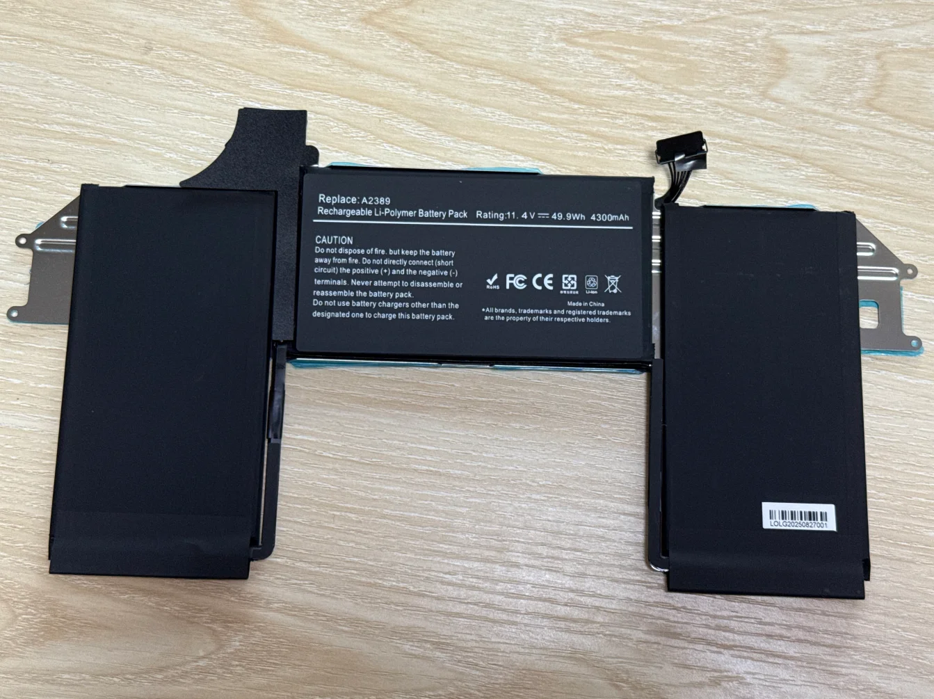 Batería A2389 para MacBook Air M1 de 13 pulgadas 2020 año EMC3302 A2337 EMC3598 MGN63LL MGN73LL MWTJ2 - imagen 4