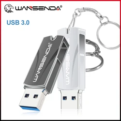 WANSENDA Pendrive USB 3.0 Giratorio – Múltiples Capacidades