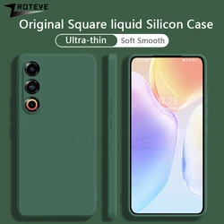 ZROTEVE Funda Silicona Líquida Meizu 21/20 Pro – Antigolpes